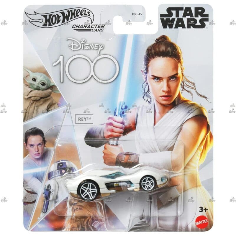 Hot Wheels Character Cars   Rey   DISNEY 100 YEARS ANNIVERSARY