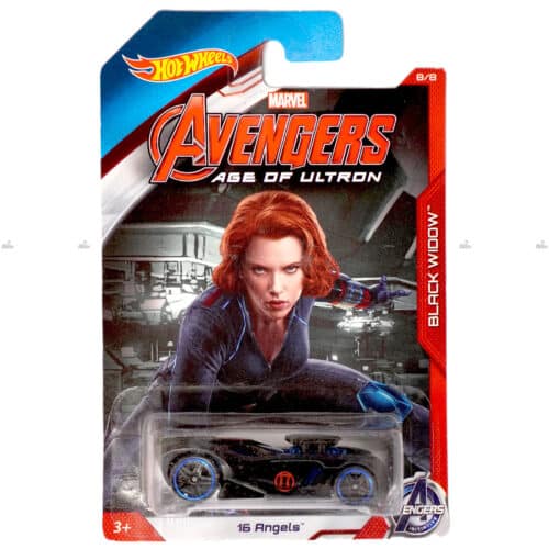 Hot Wheels Exclusive   16 Angels   MARVEL AVENGERS AGE OF ULTRON   BLACK WIDOW