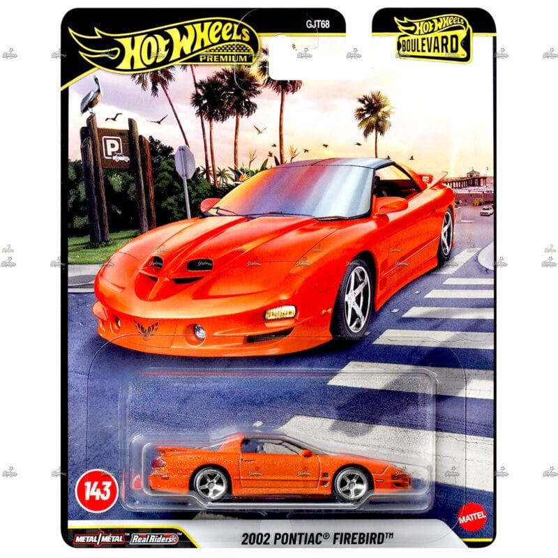 Hot Wheels Premium   2002 Pontiac Firebird   BOULEVARD 2026