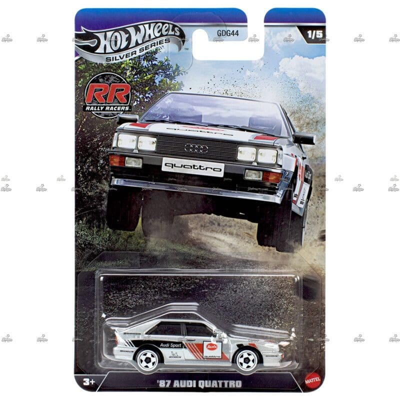 Hot Wheels Silver Series   87 Audi Quattro   RALLY RACERS