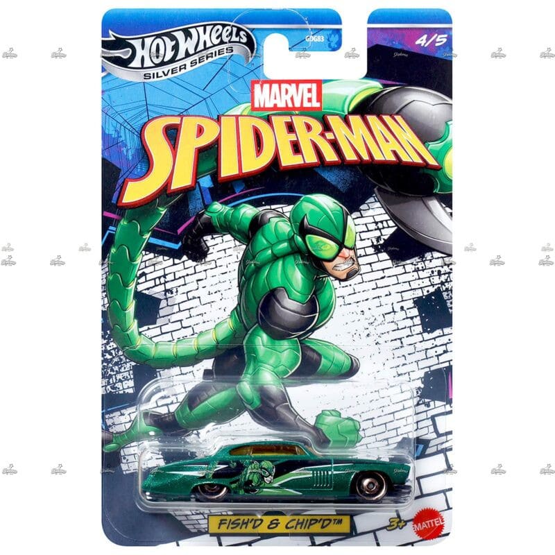 Hot Wheels Silver Series   FishD ChipD   MARVEL SPIDERMAN 2026