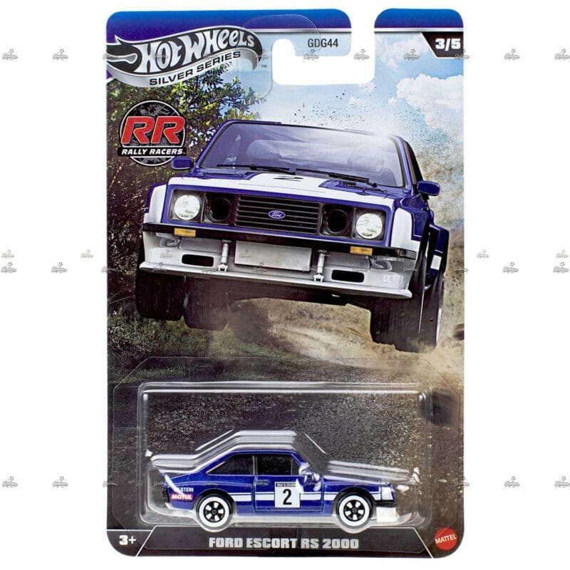 Hot Wheels Silver Series   Ford Escort RS 2000   RALLY RACERS