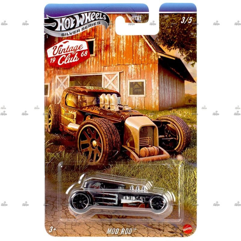 Hot Wheels Silver Series   Mod Rod   VINTAGE CLUB 1968