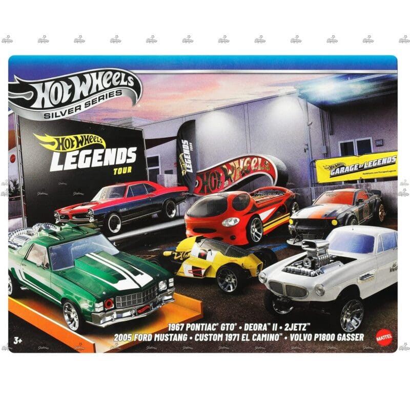 Hot Wheels Silver Series Pack   Legends Tour   HW GARAGE a
