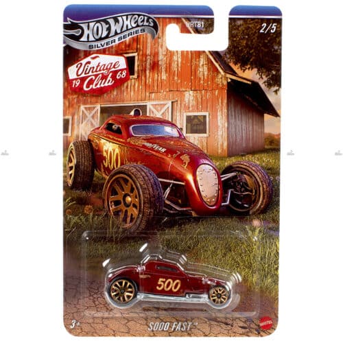 Hot Wheels Silver Series   Sooo Fast   VINTAGE CLUB 1968