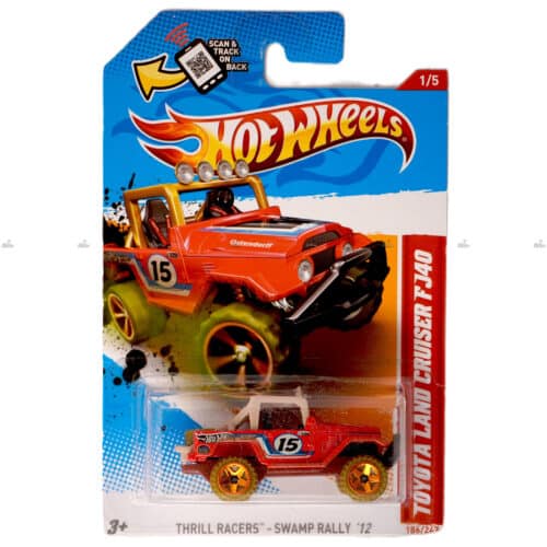 Hot Wheels   Toyota Land Cruiser FJ40   THRILL RACERS SWAMP RALLY