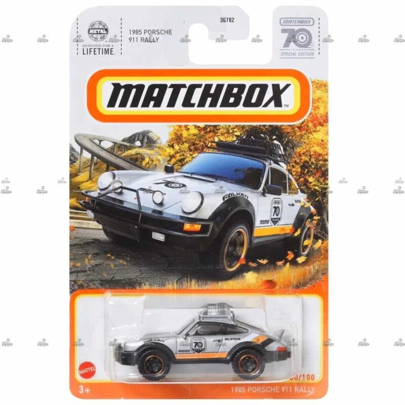Matchbox   1985 Porsche 911 Rally   70 Years Special Edition