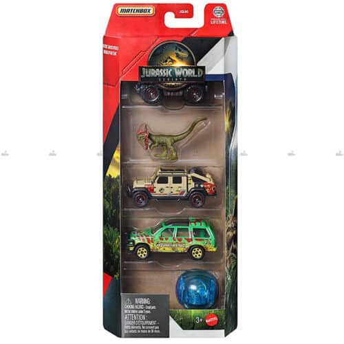 Matchbox Exclusive 5 pack   Jurassic World Rebirth 3