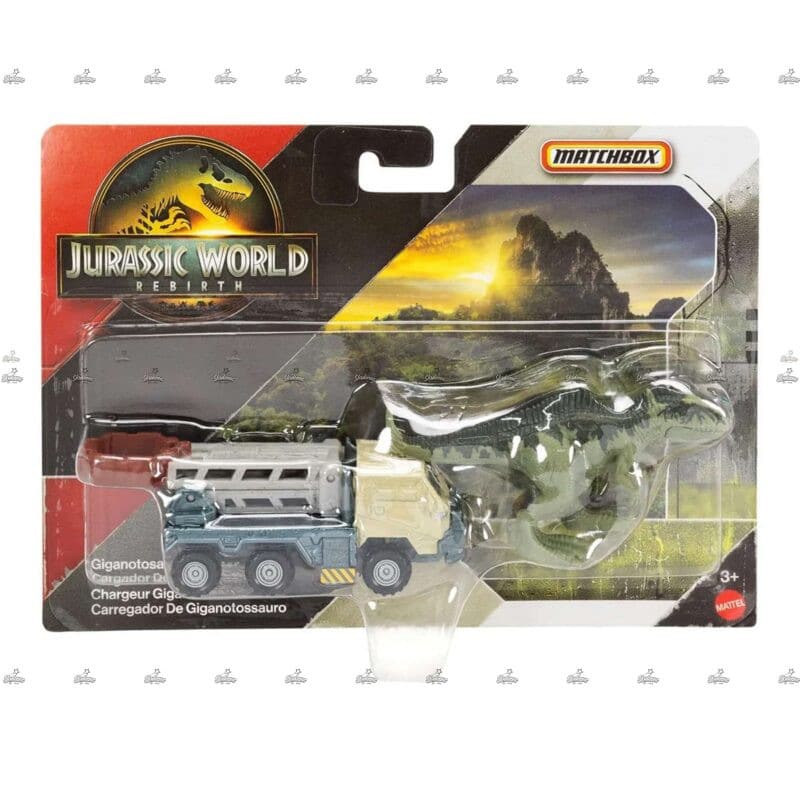 Matchbox Exclusive   Dino Transporter   Giganotosaurus   JURASSIC WORLD REBIRTH 2025