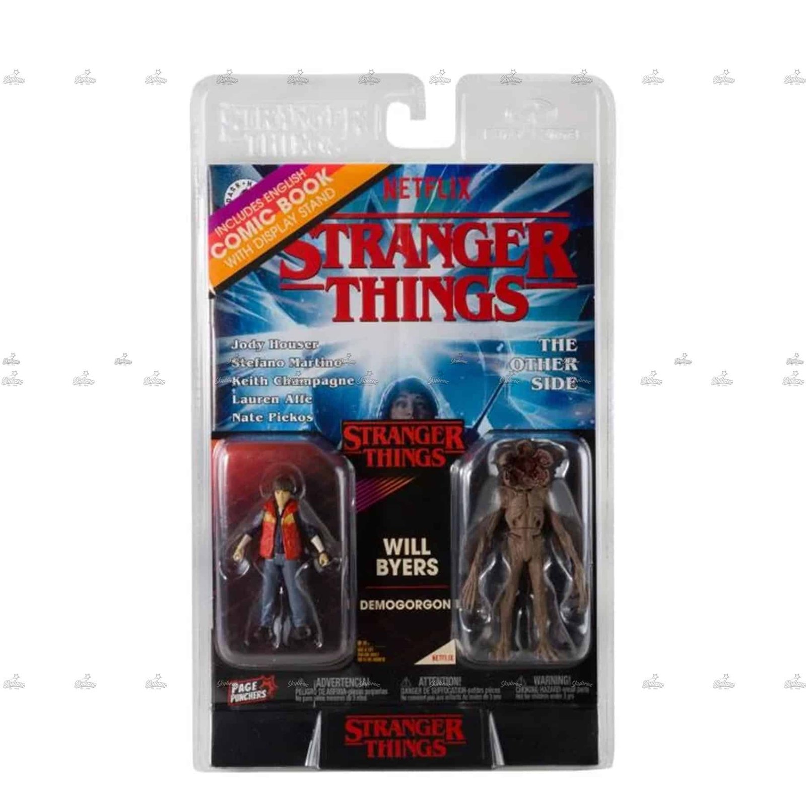 McFarlane Toys Will Byers and Demogorgon PAGE PUNCHERS NETFLIX STRANGER THINGS
