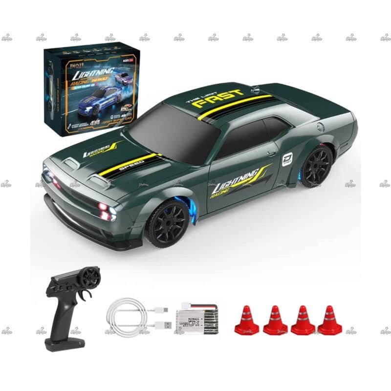 Enoze 8501 Green Mini RC Drift Car 1 43 Scale