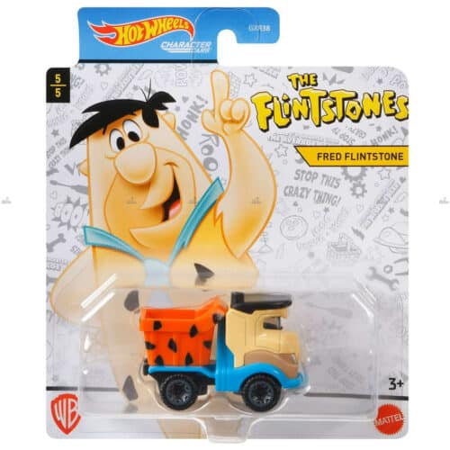 Hot Wheels Character Car   Fred Flinstone   THE FLINTSTONES