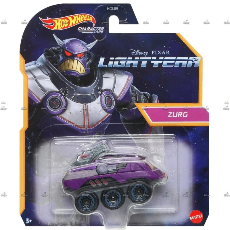 Hot Wheels Character Car  Zurg   DISNEY LIGHTYEAR