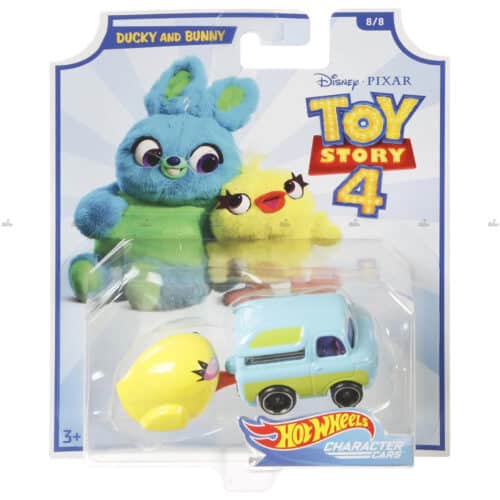 Hot Wheels Character Cars  Ducky and Bunny   DISNEY TOY STORY 4