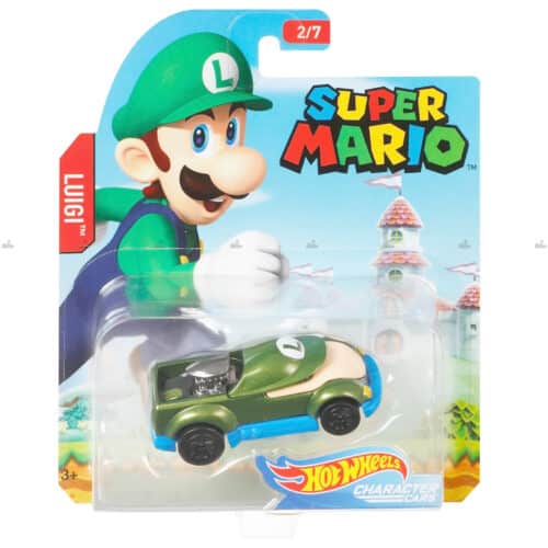 Hot Wheels Character Cars   Luigi   SUPER MARIO
