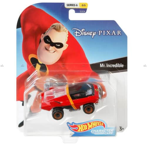 Hot Wheels Character Cars Mr Incredible DISNEY