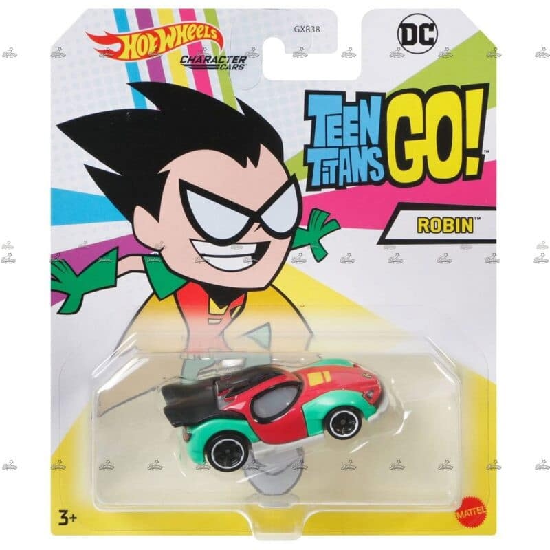 Hot Wheels Character Cars   Robin   TEEN TITANS GO DC