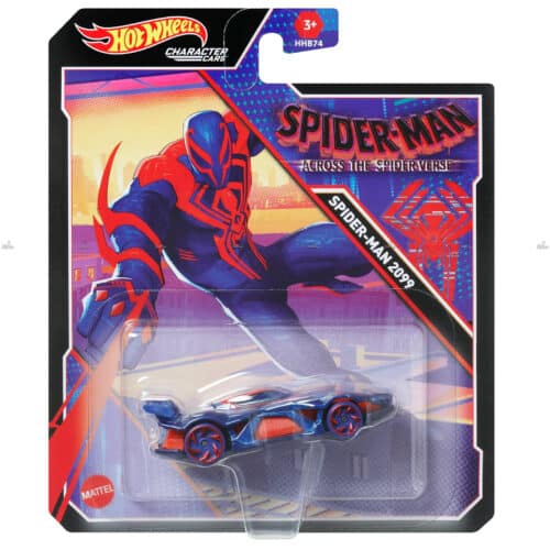 Hot Wheels Character Cars Spider Man 2099 SPIDERMAN ACROSS THE SPIDER VERSE