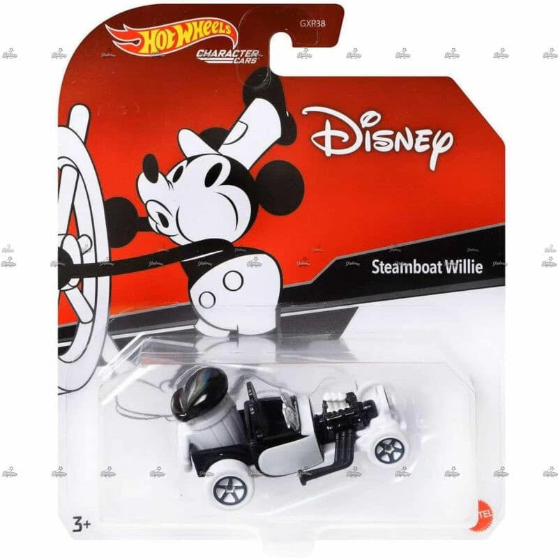 Hot Wheels Character Cars  Steamboat Willie   DISNEY