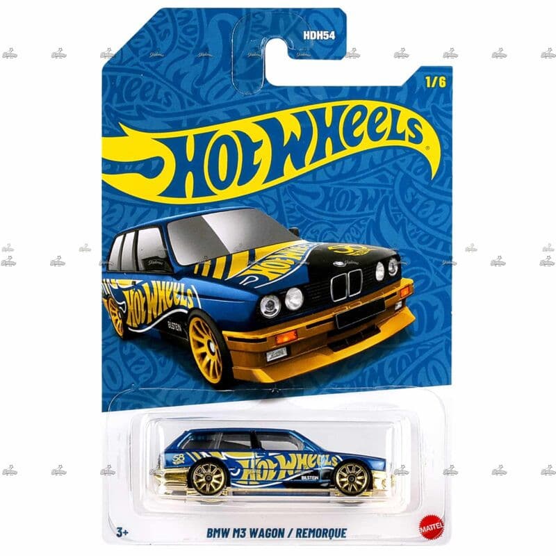 Hot Wheels Exclusive   BMW M3 Wagon   CHROME SERIES 58th ANNIVERASARY EDITION