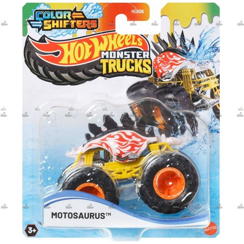 Hot Wheels Monster Truck Motosaurus COLOR SHIFTERS 2024