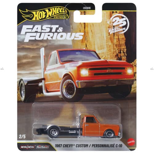 Hot Wheels Premium   1967 Chevy Custom   FAST FURIOUS 25TH ANNIVERSARY 2026