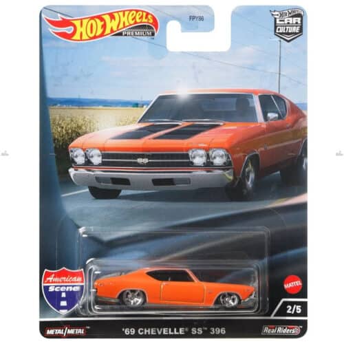 Hot Wheels Premium   69 Chevelle SS 396  AMERICAN SCENE
