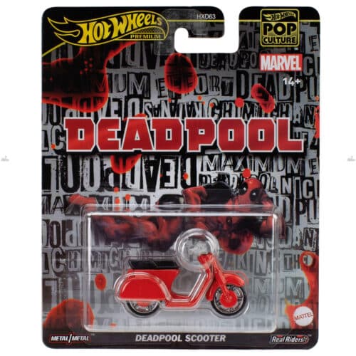 Hot Wheels Premium   Deadpool Scooter   MARVEL
