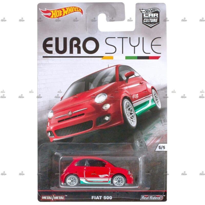 Hot Wheels Premium Fiat 500 EURO STYLE