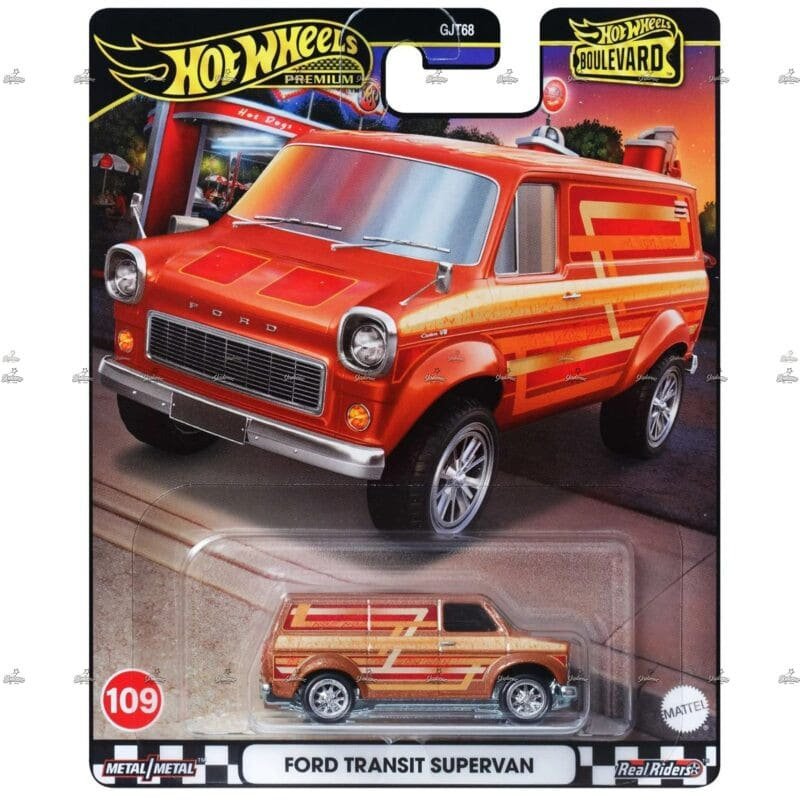 Hot Wheels Premium   Ford Transit Supervan   BOULEVARD