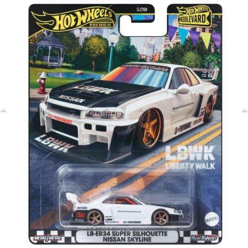 Hot Wheels Premium   LB ER34 Super Silhouette Nissan Skyline   BOULEVARD