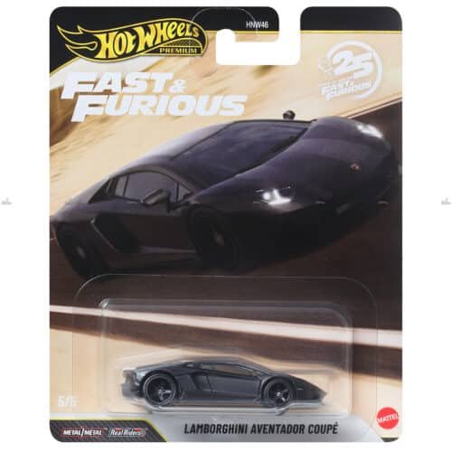 Hot Wheels Premium   Lamborghini Aventador Coupe   FAST FURIOUS 25TH ANNIVERSARY 2026