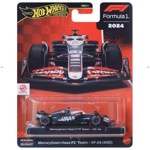 Hot Wheels Premium Moneygram Haas F1 Team VF 24 20 FORMULA 1 2024 2025