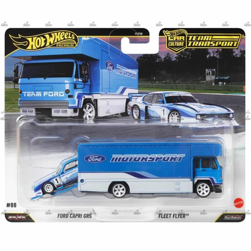 Hot Wheels Premium Team Transport   Ford Capri GR5 Fleet Flyer 2026