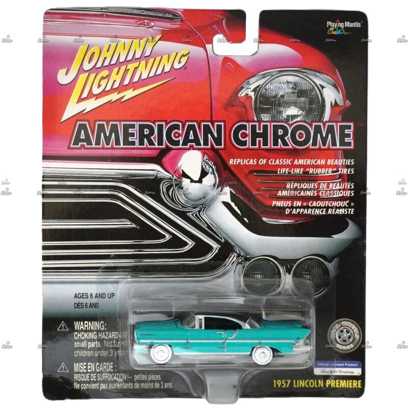 Johnny Lightning  1957 Lincoln Premiere   AMERICAN CHROME