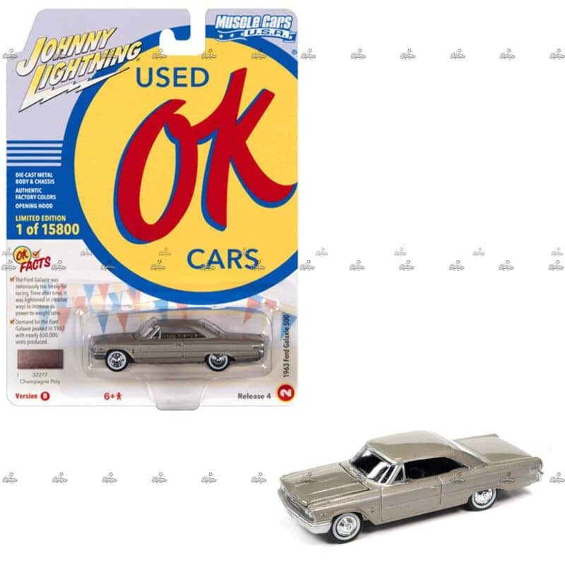 Johnny Lightning   1963 Ford Galaxie 500   MUCLE CARS