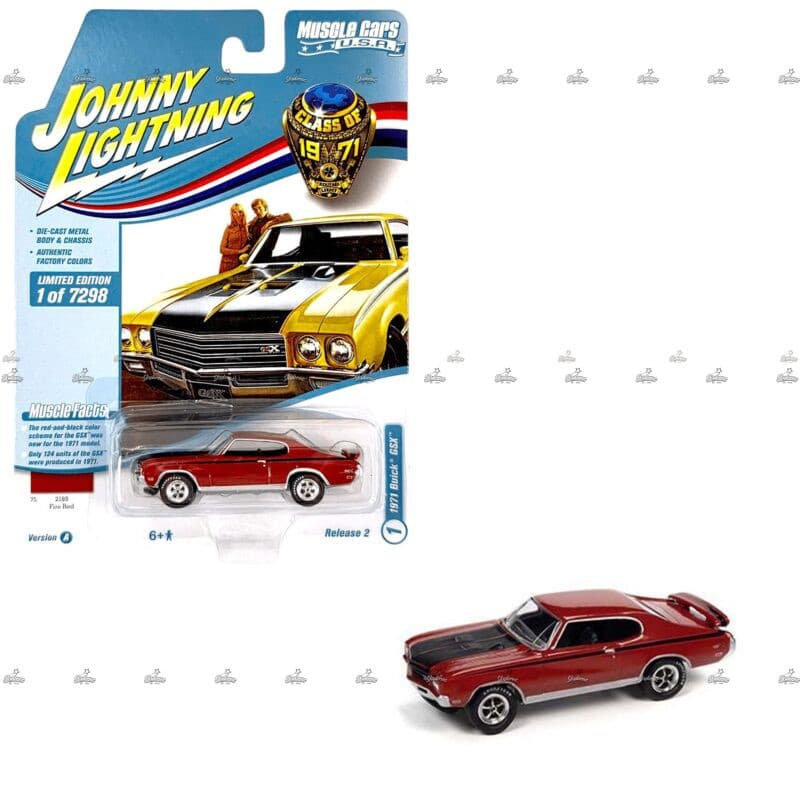 Johnny Lightning   1971 Buick GSX   MUSCLE CARS