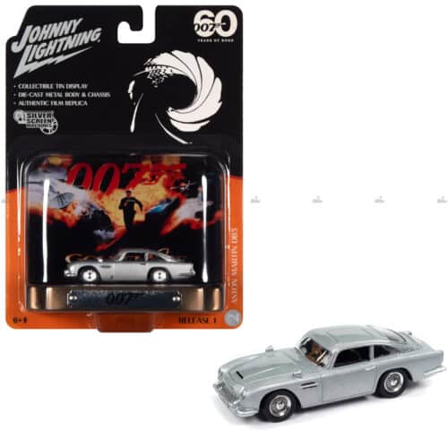 Johnny Lightning   Aston Martin DB5   JAMES BOND 007 60YEARS OF BOND