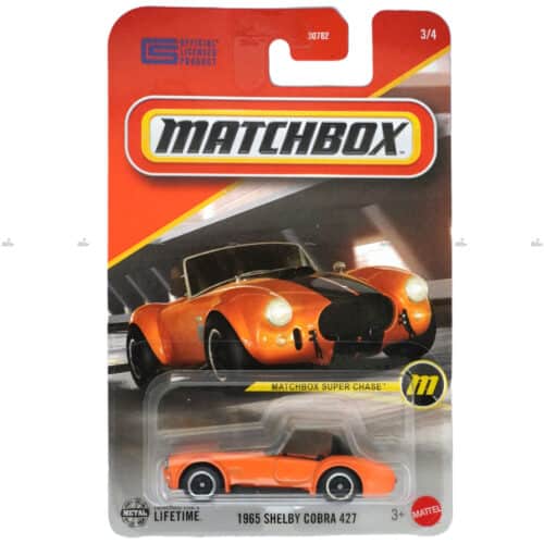 Matchbox   1965 Shelby Cobra 427   SUPER CHASE
