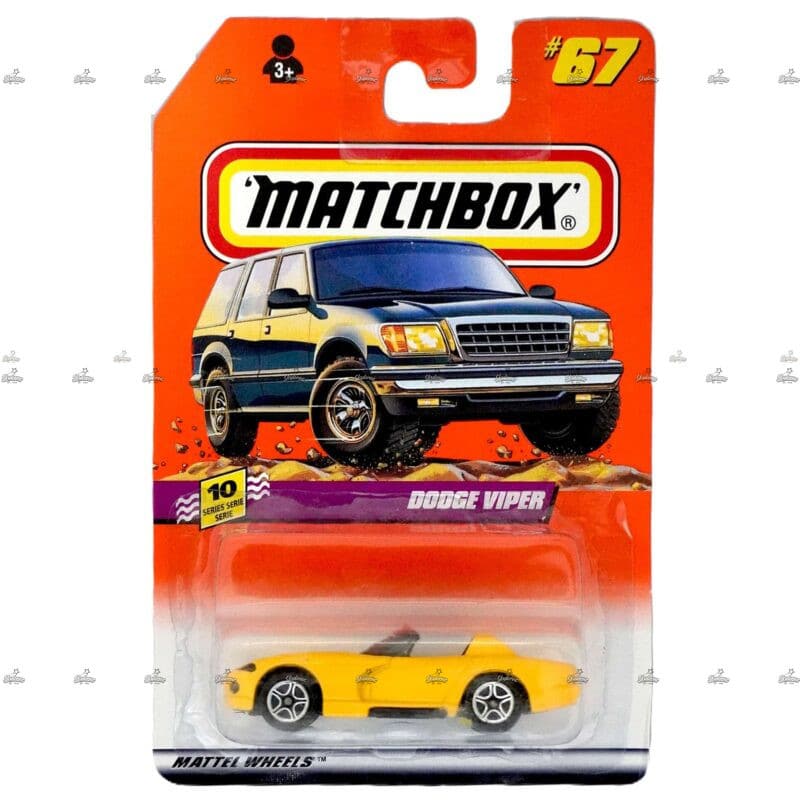 Matchbox   Dodge Viper Series 10   MATTEL WHEELS