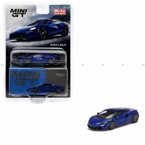 Mini GT   Mclaren Artura   Volcano Blue 430
