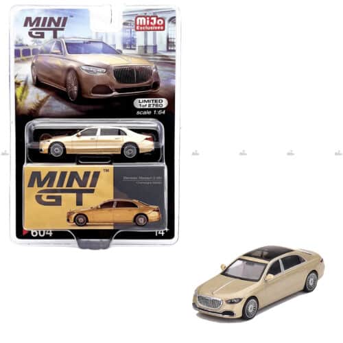Mini GT   Mercedes Mayback S 680   Champaigne Metallic 604