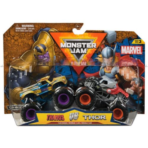 Monster Jam Thanos Vs Thor MARVEL