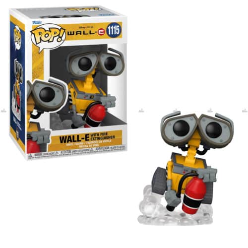 POP Funko Wall E with Fir Extinguisher   DISNEY WALL E