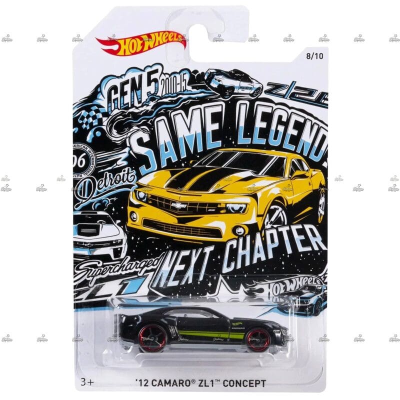 Hot WHeels Exclusive 12 Camaro ZL1 Concerpt CAMARO EDITION 2016