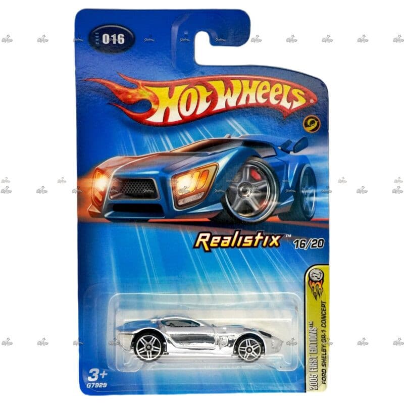 Hot Wheels Blue Card Ford Shelby GR 1 Concept 2005 FIRST EDITIONS