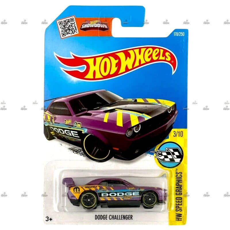 Hot Wheels Dodge Challenger HW SPEED GRAPHICS 2016