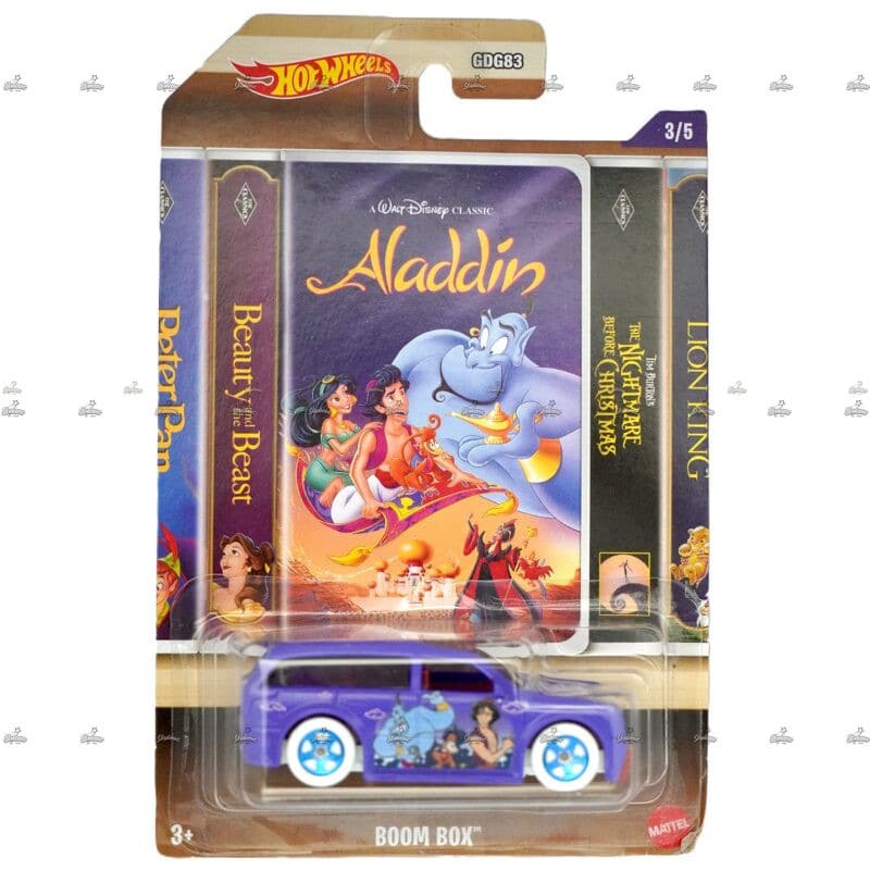 Hot Wheels Exclusive Boom Box WALT DISNEY CLASSIC ALADDIN