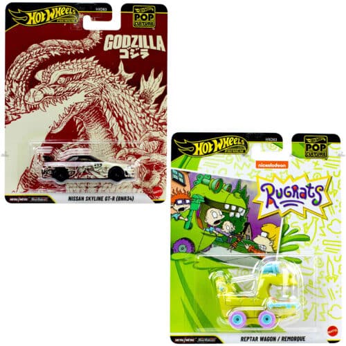 Hot Wheels Premium Godziila and Rugrats 2026