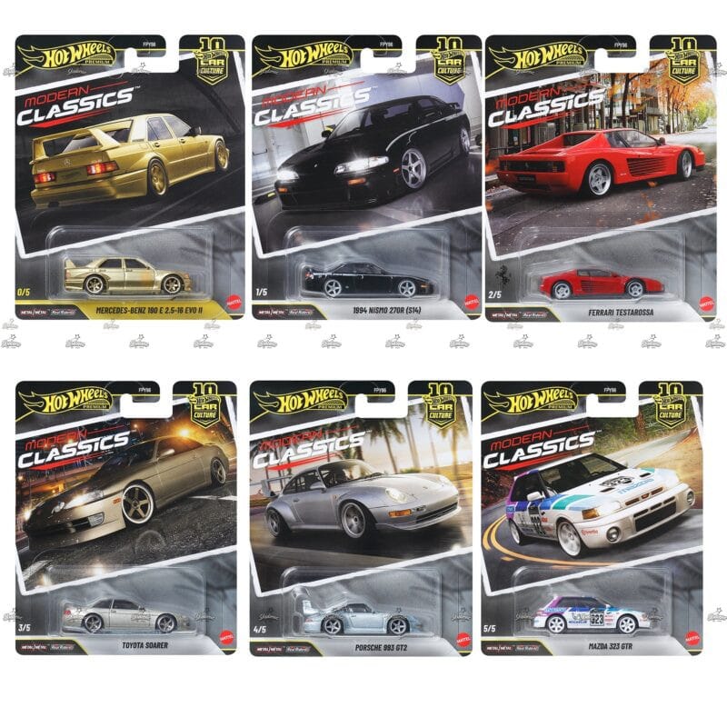 Hot Wheels Premium Modern Classic 2026 Set